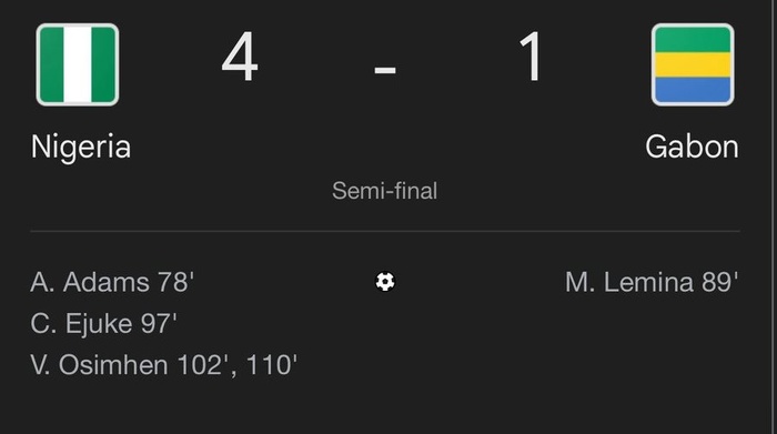 Barrages CDM 26 Zone Afrique : le Nigeria en finale Barrages CDM 26 Zone Afrique : le Nigeria en finale