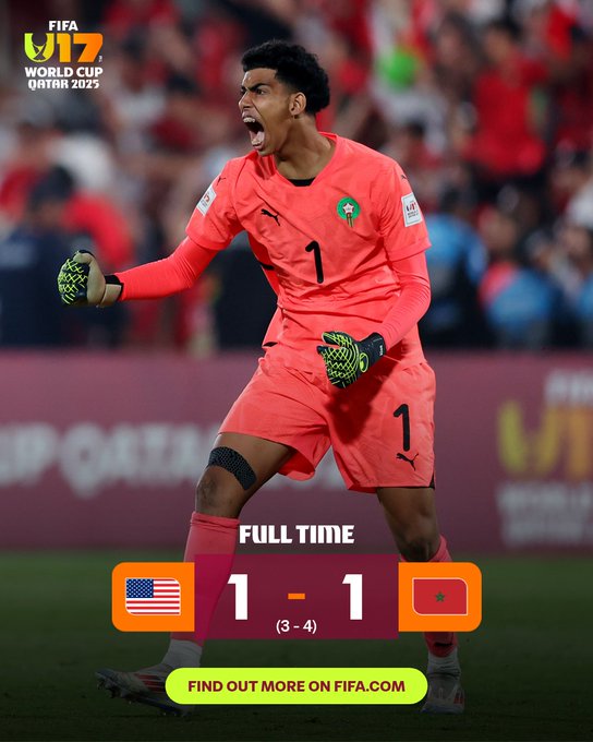 Joueur du match : Chouaib Bellaarouch (Maroc)