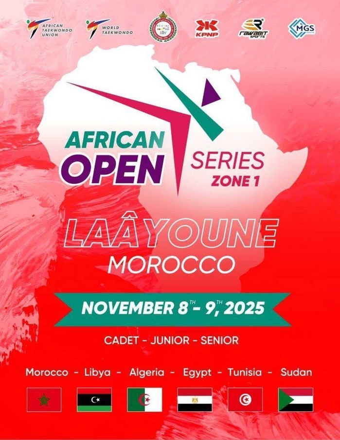 Taekwondo / Adam Doubaj brille à Laâyoune : médaille d’or et qualification pour la finale africaine ! Taekwondo / Adam Doubaj brille à Laâyoune : médaille d’or et qualification pour la finale africaine !