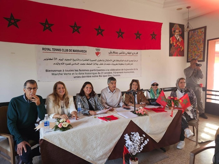 Tennis : Le RTCMA célèbre la Marche Verte et la date historique du 31 octobre Tennis : Le RTCMA célèbre la Marche Verte et la date historique du 31 octobre