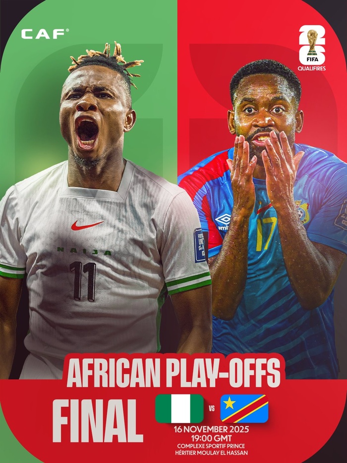 Barrages Mondial 2026 / Nigéria–RD Congo : Horaire ? Chaînes ? Barrages Mondial 2026 / Nigéria–RD Congo : Horaire ? Chaînes ?