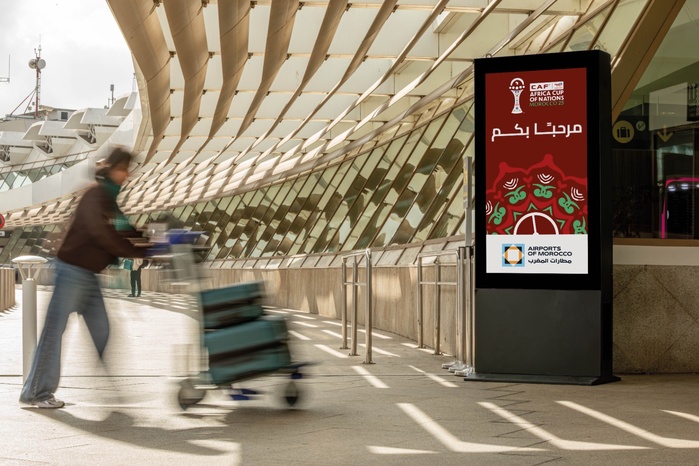 Les aéroports se mettent aux couleurs de la Coupe d’Afrique des Nations 2025 Les aéroports se mettent aux couleurs de la Coupe d’Afrique des Nations 2025