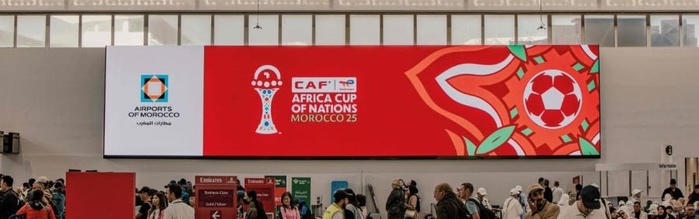CAN Maroc 25 : Les aéroports marocains se mettent aux couleurs de l’Evènement CAN Maroc 25 : Les aéroports marocains se mettent aux couleurs de l’Evènement
