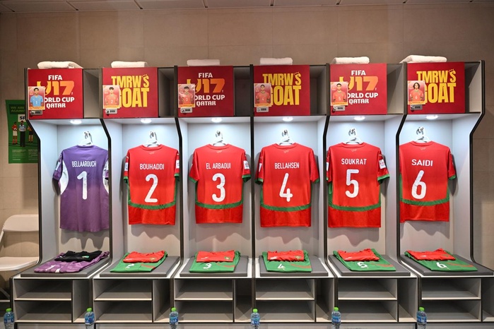 ¼ de finale CDM U17 / Maroc–Brésil : le Onze de départ des Lionceaux