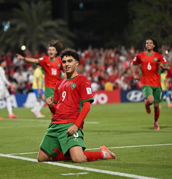 Mondial U17 : le Maroc accroche le Brésil à la pause