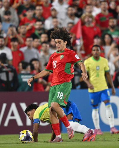 Mondial U17 : le Maroc accroche le Brésil à la pause