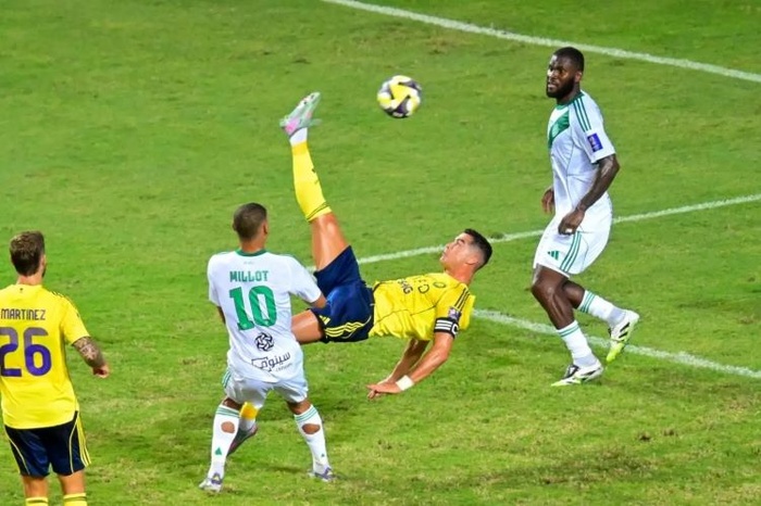 Saudi Pro League : Cristiano Ronaldo auteur d’un ciseau d’anthologie !