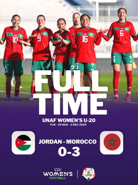 Tournoi UNAF U20 (f) :  Les Lioncelles en finale après leur succès contre la Jordanie