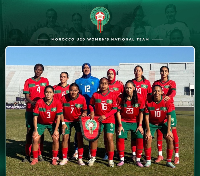 Finale Tournoi (F) UNAF U20 / Aujourd’hui, Maroc vs Égypte : horaire et diffusion