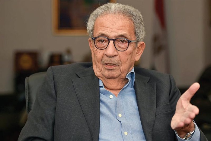 Interview avec Amr Moussa :  “La solution à deux Etats est encore possible, il ne faut pas désespérer”