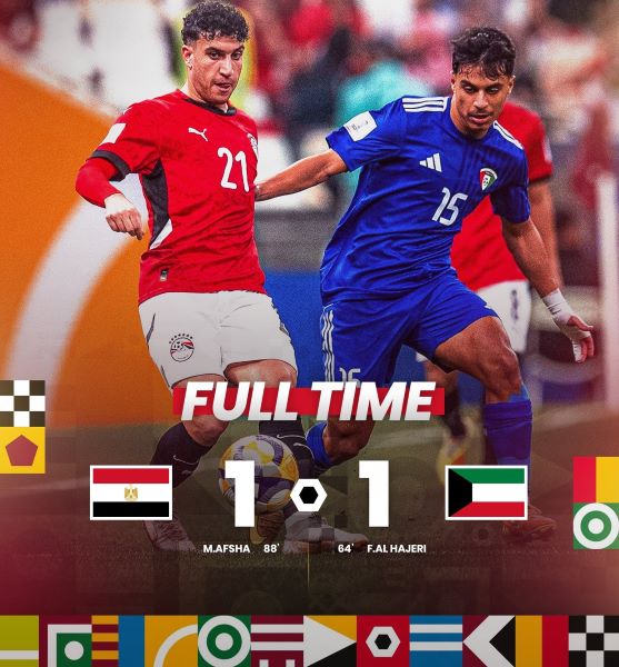 Coupe Arabe 25 : L’Egypte accrochée par le Koweït 