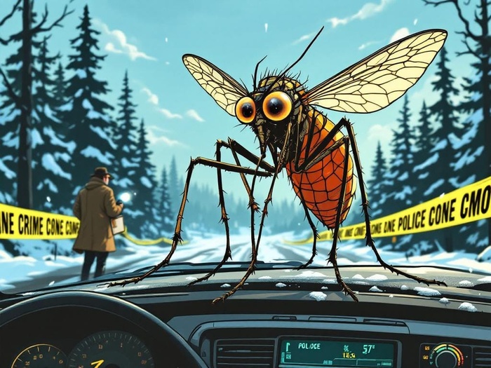 Un moustique devient témoin clé dans une affaire de vol de voiture en Finlande : une première Un moustique devient témoin clé dans une affaire de vol de voiture en Finlande : une première