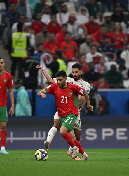 Berkaoui, auteur de l'unique but du match, désigné MVP du match