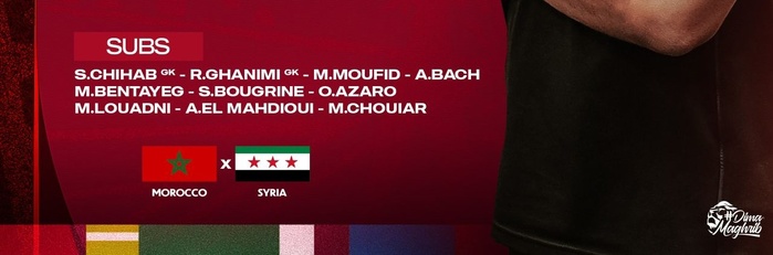 Maroc - Syrie : El Karti parmi le onze de départ Maroc - Syrie : El Karti parmi le onze de départ