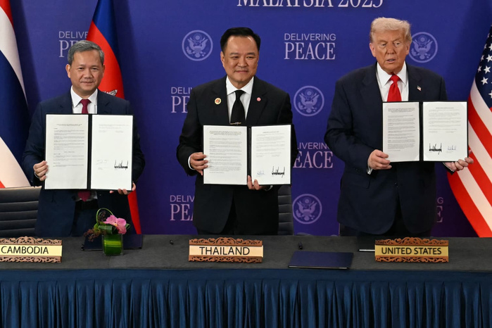 Trump annonce un cessez-le-feu entre la Thaïlande et le Cambodge Trump annonce un cessez-le-feu entre la Thaïlande et le Cambodge