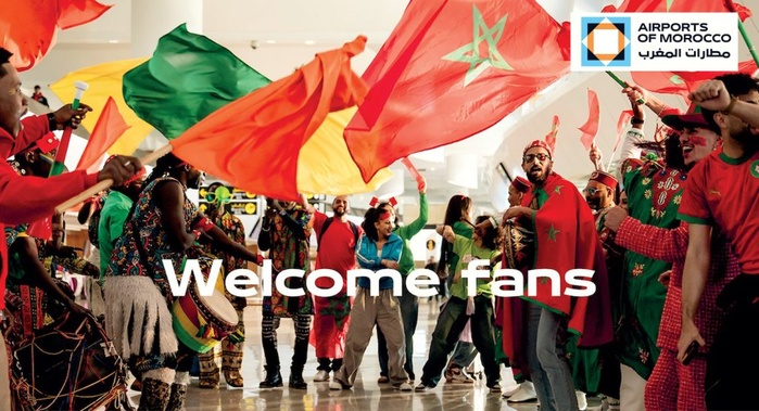 Des Fan zones pour vibrer au rythme de la CAN dans les aéroports du Royaume (ONDA) Des Fan zones pour vibrer au rythme de la CAN dans les aéroports du Royaume (ONDA)
