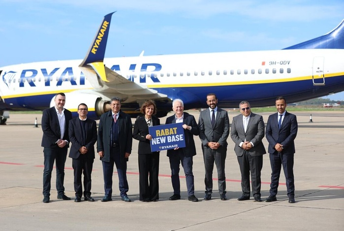 Ryanair ouvre sa cinquième base marocaine à Rabat, sept nouvelles lignes desservies