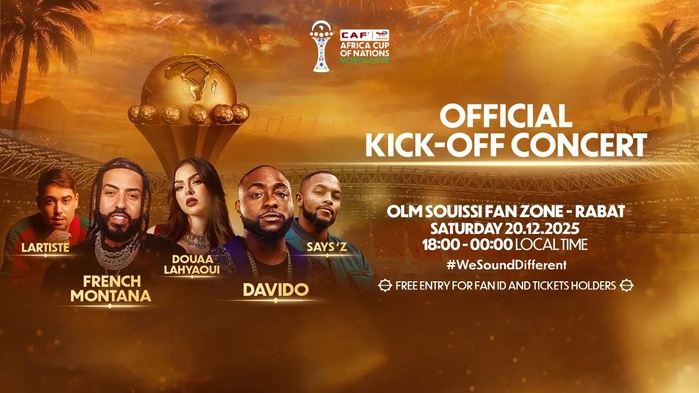 Avant - CAN 2025 : French Montana en tête d’affiche du grand concert de la Fan Zone OLM Souissi (Rabat) ce samedi Avant - CAN 2025 : French Montana en tête d’affiche du grand concert de la Fan Zone OLM Souissi (Rabat) ce samedi