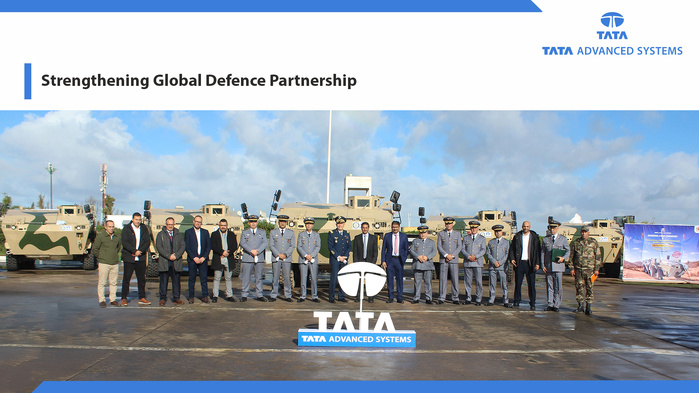Tata Advanced Systems livre le premier lot de véhicules blindés WhAP 8x8 au Maroc Tata Advanced Systems livre le premier lot de véhicules blindés WhAP 8x8 au Maroc
