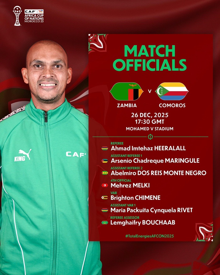 CAN Maroc 2025: Les officiels du jour