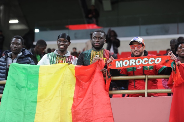 Maroc-Mali: Ambiance d'avant match en images