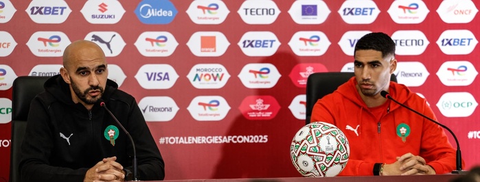 CAN 2025 : Regragui annonce le retour d’Hakimi et appelle à l’union avant la Zambie CAN 2025 : Regragui annonce le retour d’Hakimi et appelle à l’union avant la Zambie