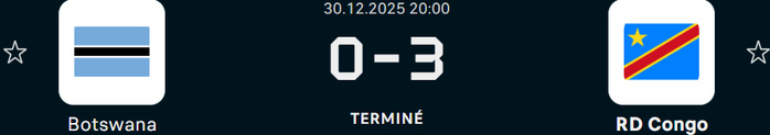 CAN 2025 : RDC - Algérie et Egypte - Benin en huitièmes de finale 