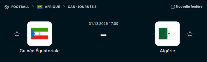 CAN Maroc 25 : Mercredi décisif dans les groupes E et F CAN Maroc 25 : Mercredi décisif dans les groupes E et F