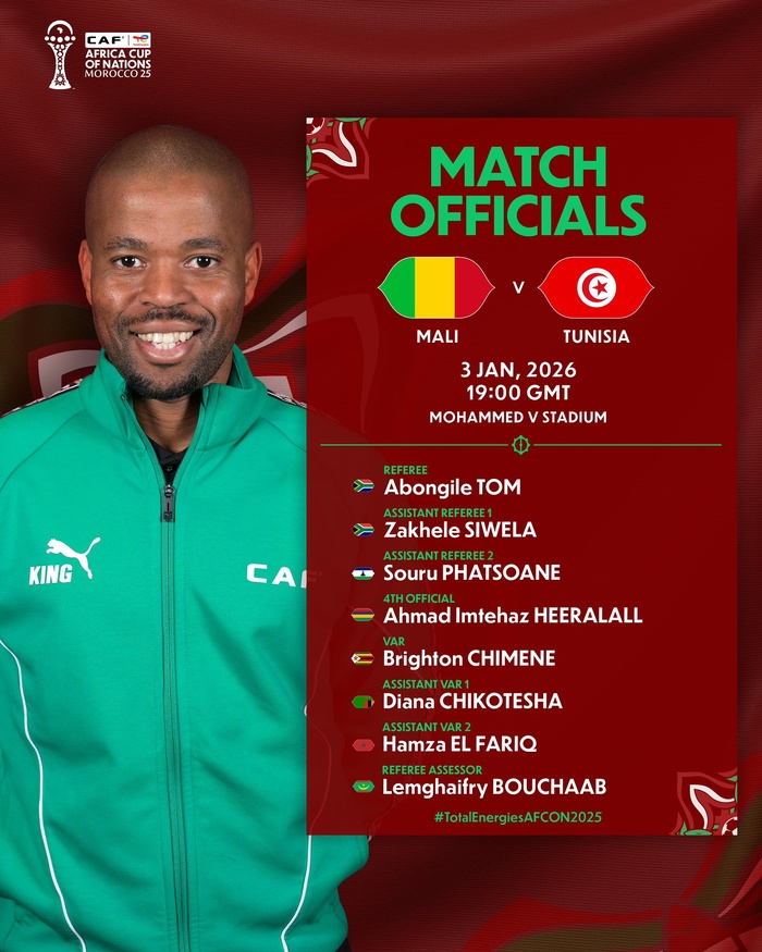 CAN Maroc 25 - 8es de finale / Ce soir, Mali–Tunisie : enjeu, horaire, arbitrage et météo