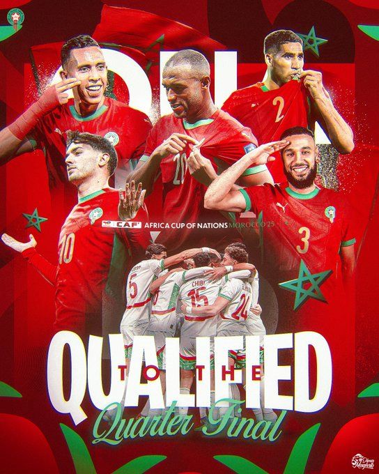 CAN 2025  / Maroc-Tanzanie : Les Lions en qaurt de finale 