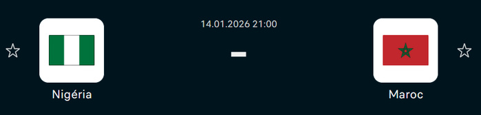 CAN 25 / Demi-finale Nigeria - Maroc : l’expérience des Super Eagles face à l’ambition des Lions CAN 25 / Demi-finale Nigeria - Maroc : l’expérience des Super Eagles face à l’ambition des Lions