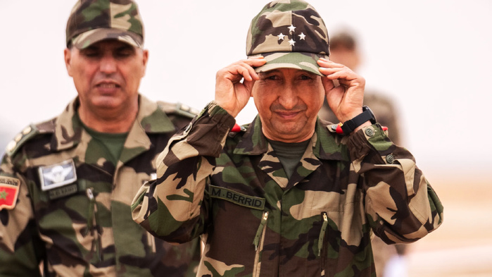 Mohammed Berrid, Inspecteur Général des FAR et Commandant la Zone Sud.