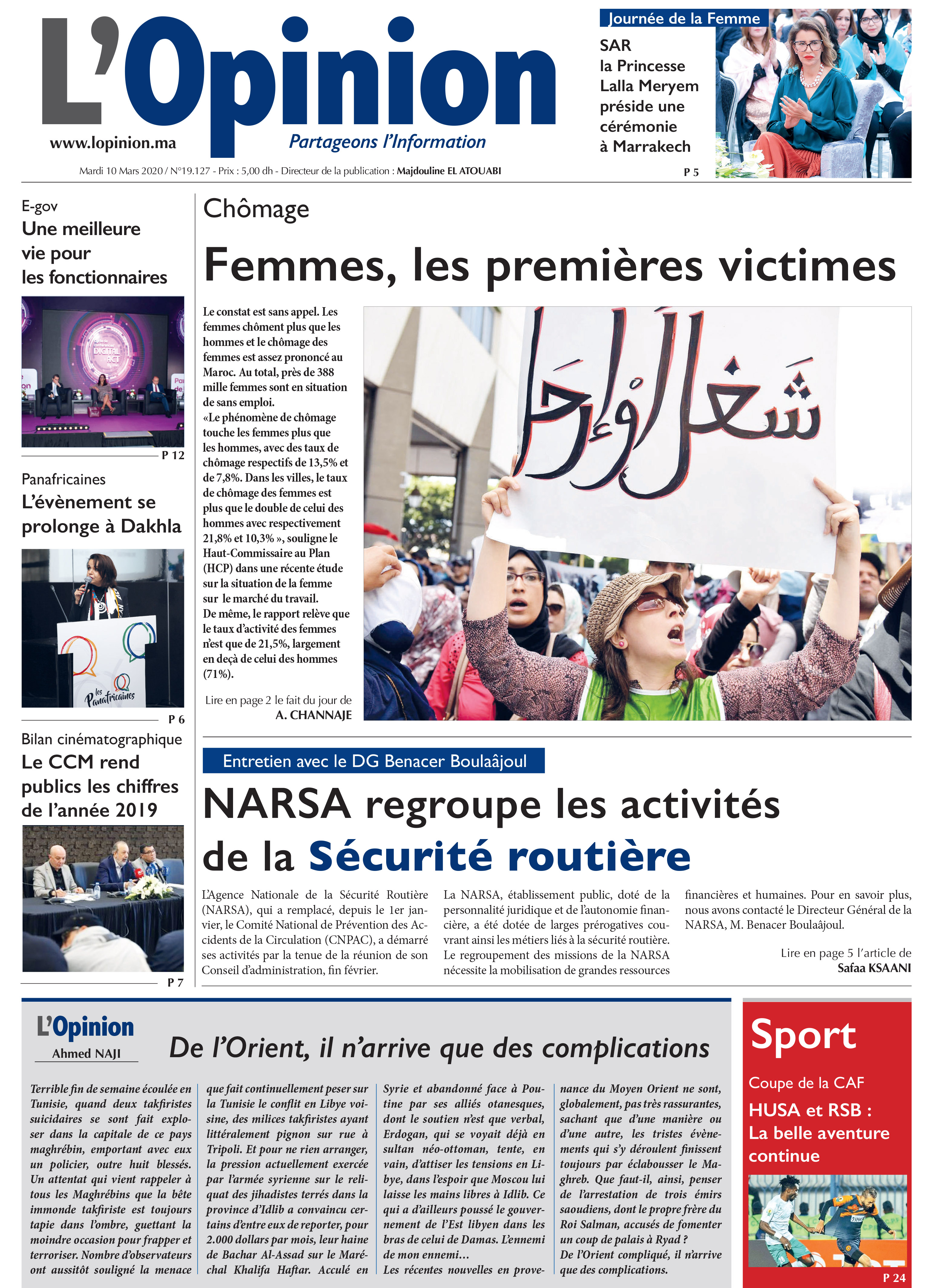 10 Mars 2020