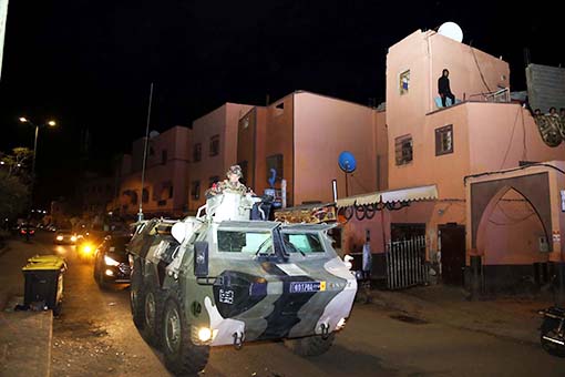 A Marrakech les autorités veillent au respect strict de l'état d’urgence sanitaire