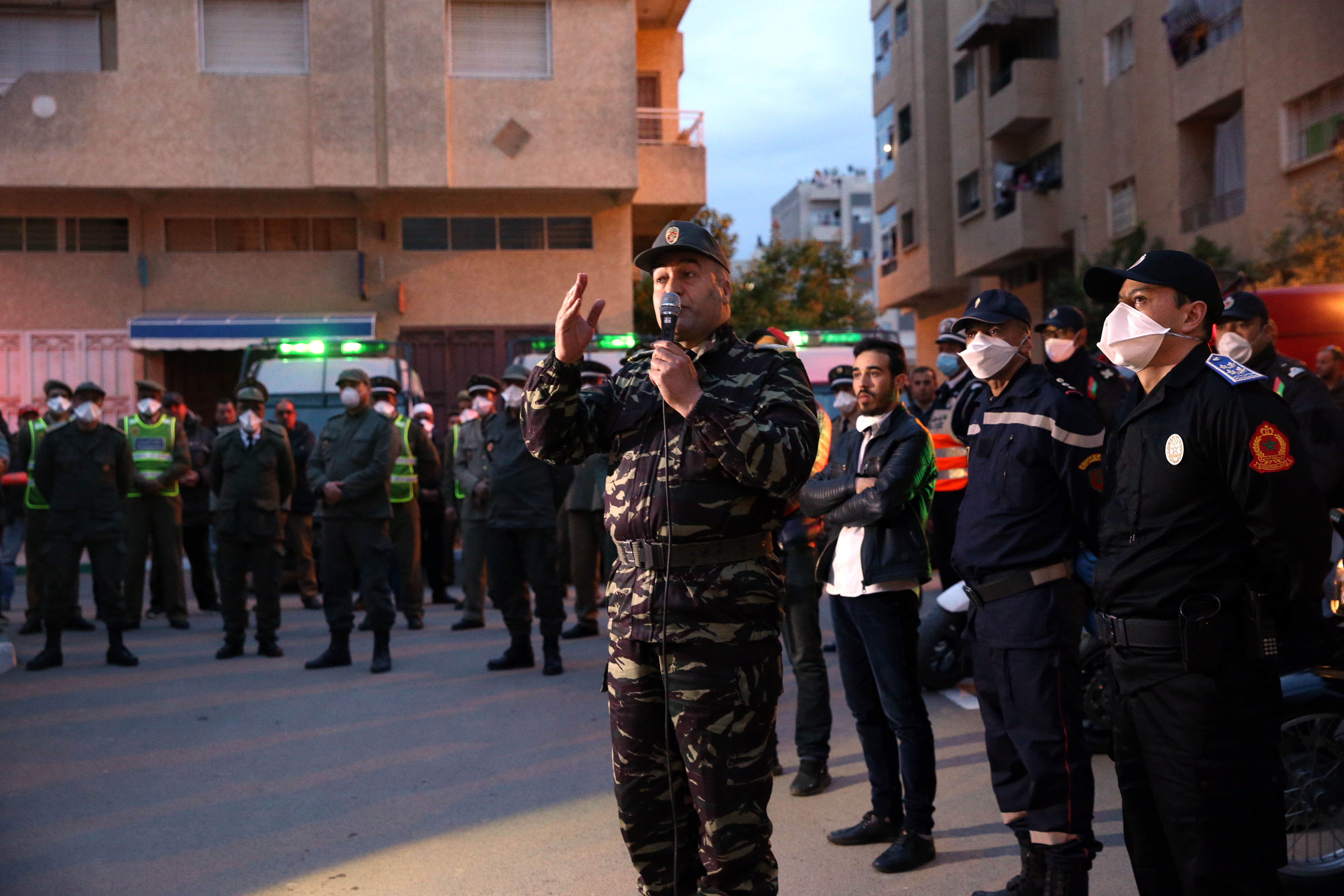 Mobilisation sans faille des forces de l'ordre