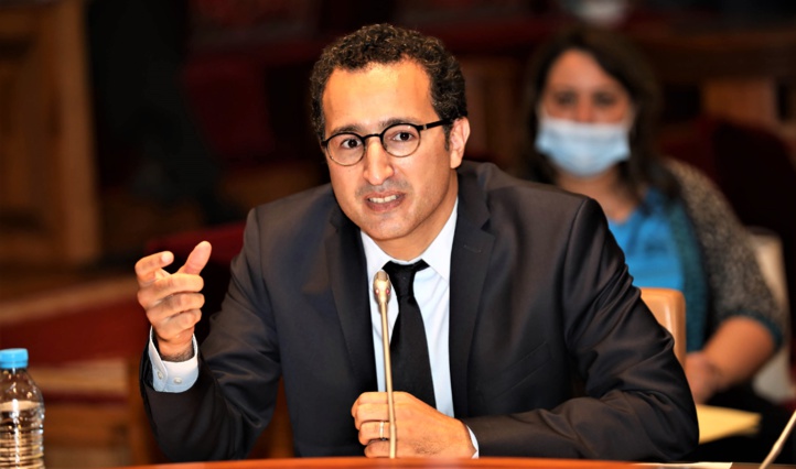 Othmane El Ferdaous, ministre de la Culture, de la Jeunesse et des Sports.