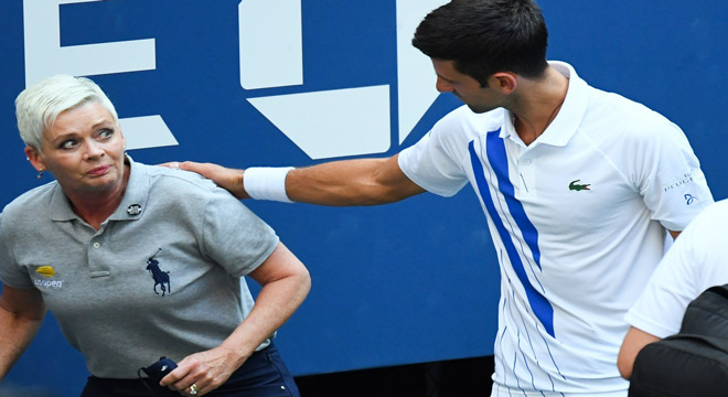 US Open : Disqualification de Djokovic !