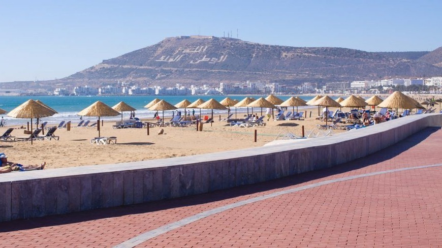 Agadir : Fermeture des plages, des parcs publics et de Souk el Had