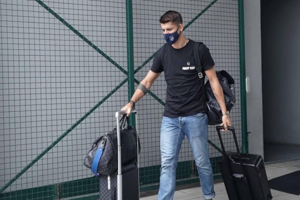 Morata arrivé à Turin, sur le point d'être prêté à la Juventus