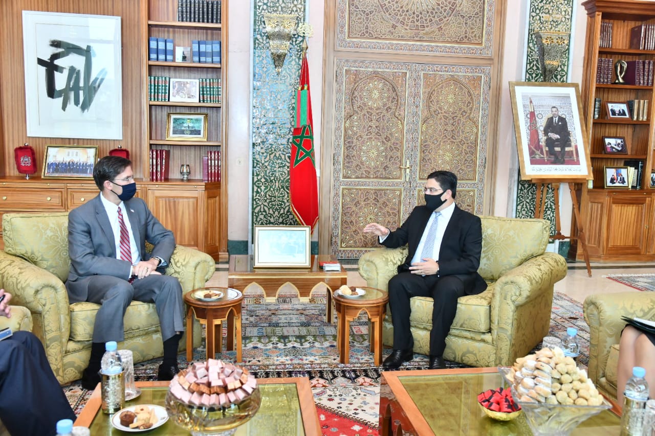 Rabat : accord de coopération militaire avec le chef du Pentagone 