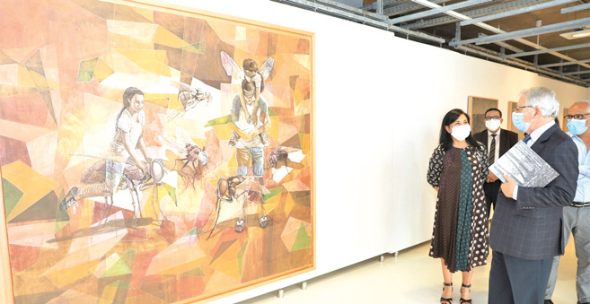 Culture : L’Espace Expressions CDG donne une « Carte blanche » à Yamou Culture : L’Espace Expressions CDG donne une « Carte blanche » à Yamou