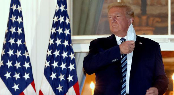 USA : Trump n’a «pas peur du Covid»