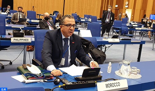 Azzeddine Farhane, représentant permanent du Royaume auprès des Organisations internationales à Vienne.