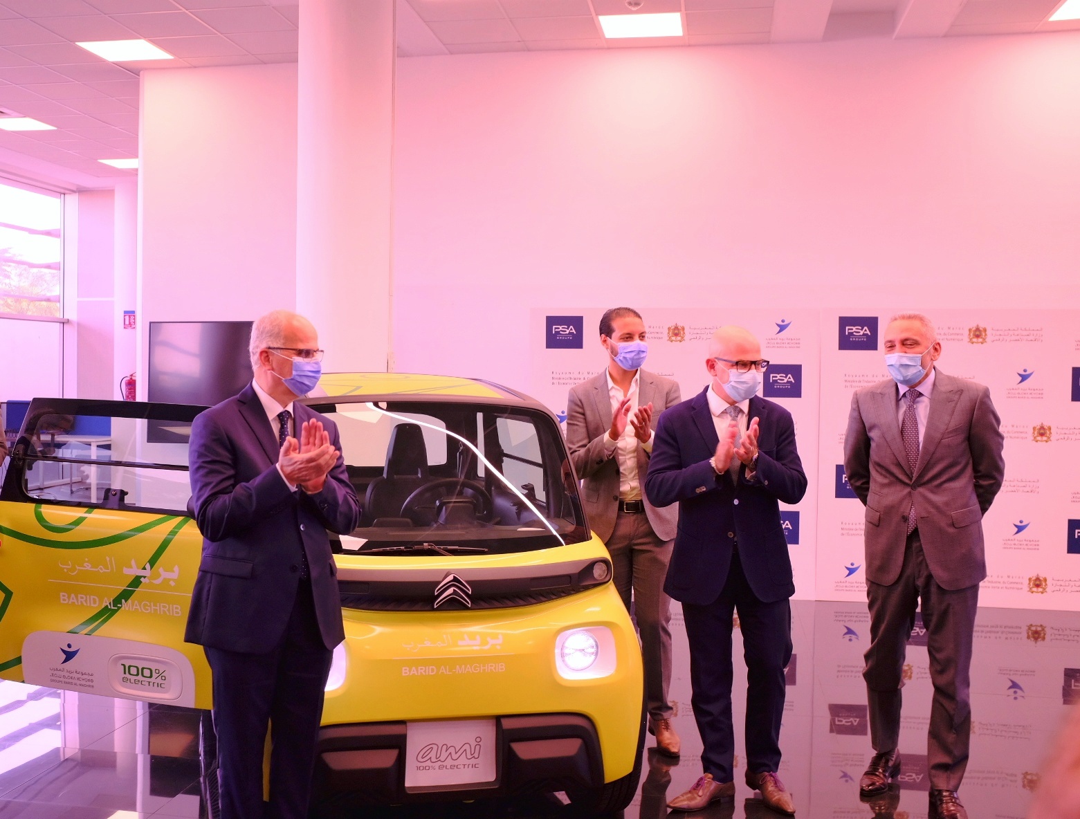 PSA/Barid Al-Maghrib : Signature d'un accord pour développer un véhicule 100% électrique