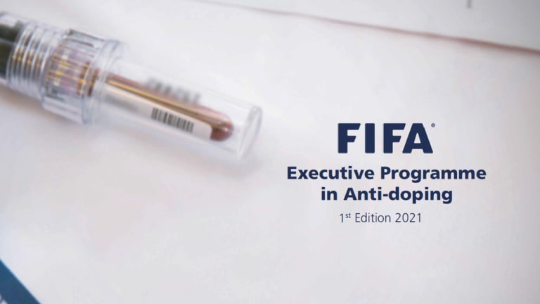 La FIFA lance son programme exécutif de lutte contre le dopage