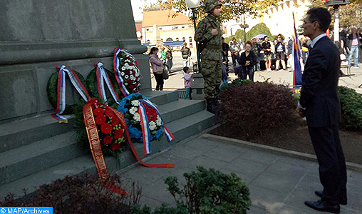 Serbie: cérémonie à Zajecar en hommage aux soldats marocains ayant contribué à la libération de la ville Serbie: cérémonie à Zajecar en hommage aux soldats marocains ayant contribué à la libération de la ville