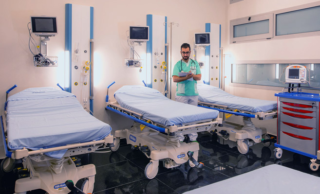 Réanimations : Des services médicaux à part qui fonctionnent à flux tendu