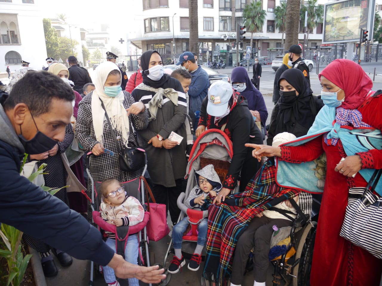 Bus à Casablanca : Les personnes en situation de handicap protestent