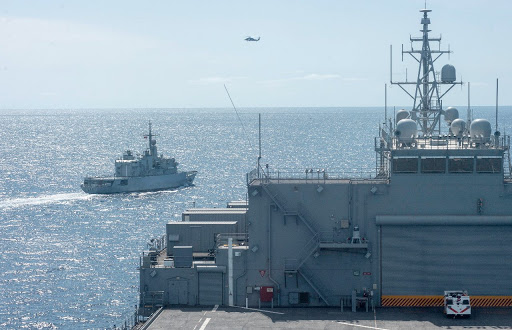 Exercice naval conjoint entre la Marine Royale et l’US Navy