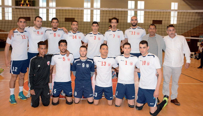 L’équipe du CODM volley-ball qui s’attend à un retour sur les salles. Ph. Laglag